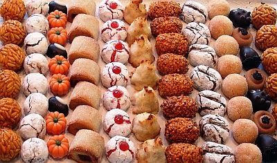 Online Shop mit traditionellen Süßigkeiten von Spanien