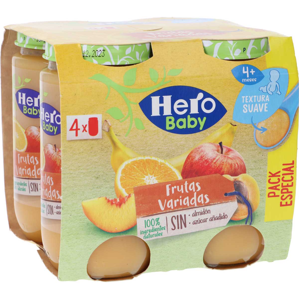 Hero Baby Verduritas con Merluza Pack 4 x 235 g
