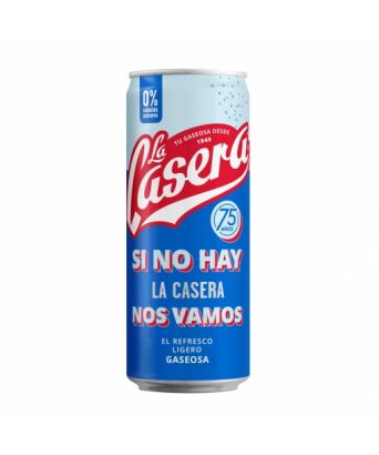 Gaseosa La Casera 8 latas x 33 cl.