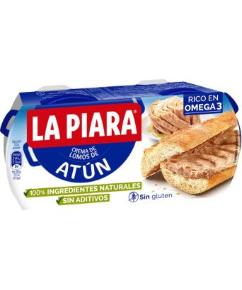 Paté de Atún en aceite La Piara 2 ud. x 80 gr.