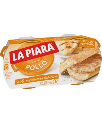 Paté de Pollo La Piara 2 ud.