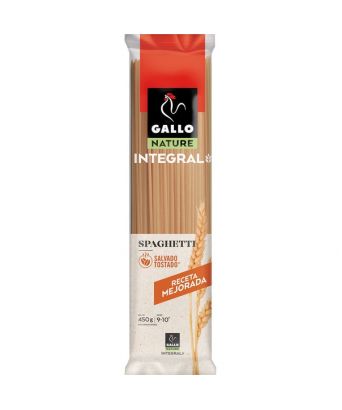 Spaguetti integral Nature Gallo 450 gr.