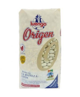 Alubias blancas riñón extra de La Bañeza Origen Luengo