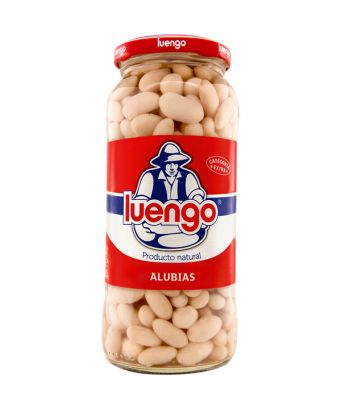 Cooked white beans Luengo 570 gr.