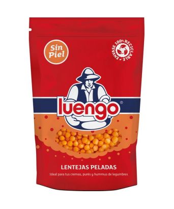 Peeled red lentils Luengo 400 gr.