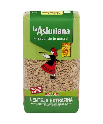 Extrafina Lentil La Asturiana 1 kg.