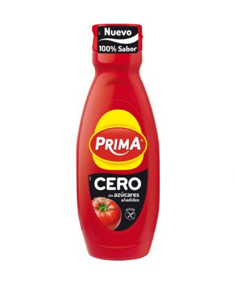 Ketchup Zéro sans sucre ajouté Prima 570 gr.