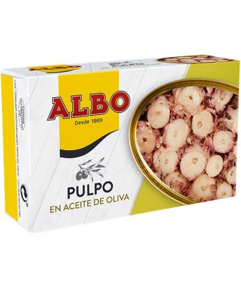 Octopus in olive oil Albo 120 gr.