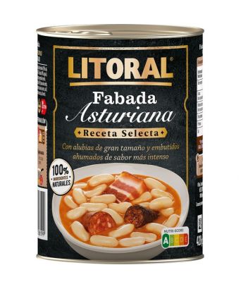 Fabada Asturiana receta selecta Litoral 420 gr.