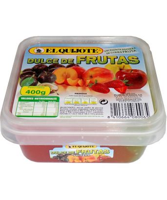 Dulce de frutas El Quijote 400 gr.