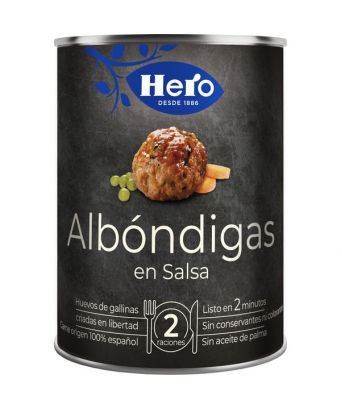 Albóndigas en salsa Hero 430 gr.