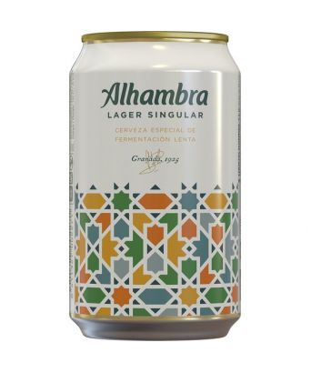 Bière Alhambra spécial de 33 cl.