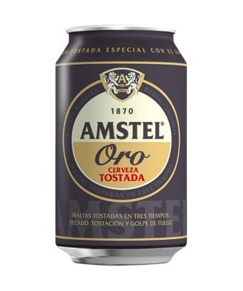 Cerveza Amstel Oro 33 cl.