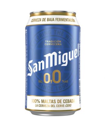 San Miguel alcohol-free beer 33 cl.