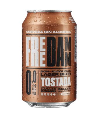 Toasted beer 0% alcohol Free Damm 8 ud x 33 ml