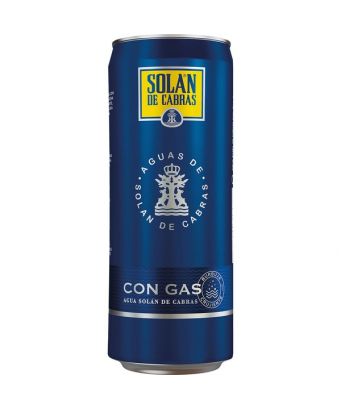 Solán de Cabras Mineralwasser mit Kohlensäure 33 cl