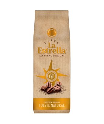 Café natural en grano La Estrella 500 gr.