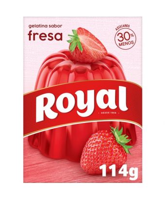 La gelée royale saveur de fraise 114 gr.