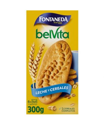 Galletas con leche y cereales Belvita Fontaneda 400 gr.