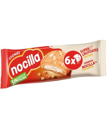 Cookies filled with white Nocilla 120 gr.