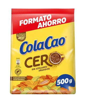 Cola Cao Original 500 gr. 0% sin azúcar