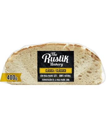 Hogaza de pan clásica The Rustik Bakery 400 gr.