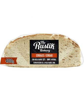 Hogaza de pan cereales The Rustik Bakery 400 gr.