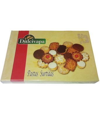 Pastas surtidas Dulcivapa 450 gr.