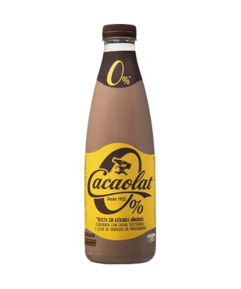 Shake au cacao 0% de sucres ajoutés Cacaolat 1L.