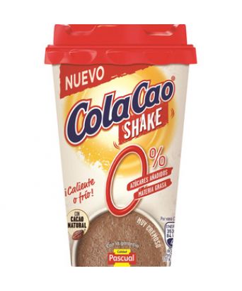 Cola Cao Shake batido de leche y cacao 0% azúcar