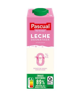 Skimmed milk Pascual 1 l.