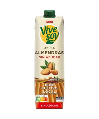 Almond drink sugarfree Vivesoy Pascual 1 l.