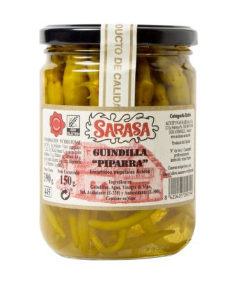 Chilli Peppers Piparras Sarasa 150 gr.
