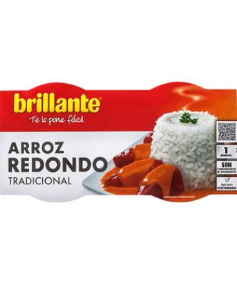 Arroz Brillante redondo tradicional pack 2 ud.
