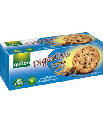Haferflocken Cookies mit Schokolade Digestive Gullón