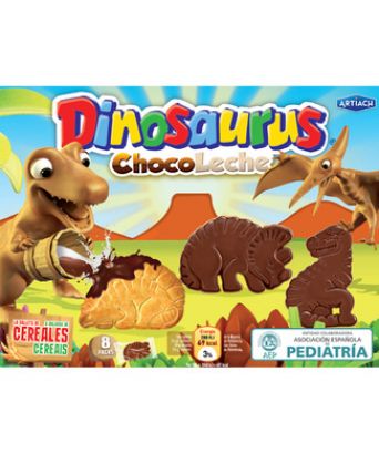 Galletas con chocolate Dinosaurios Artiach