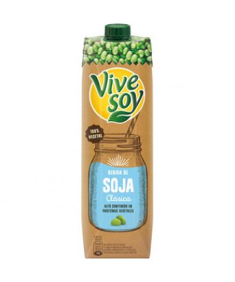 Classic soy drink Vivesoy Pascual