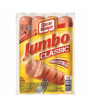 Hot Dog Jumbo Clasicc Oscar Mayer 4 ud.
