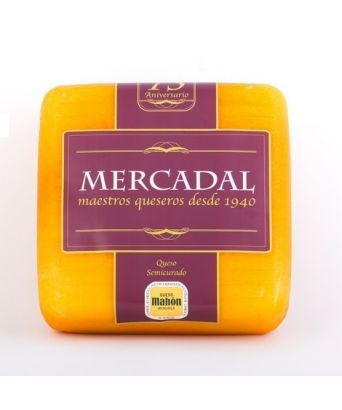 Fromage Mahón Menorca semicurado Mercadal 3 kgs.