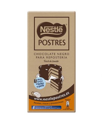 Chocolate negro postres Nestlé