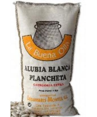 Bohnen Plancheta La Buena Olla Legumbres Montes Beutel 1 kg.