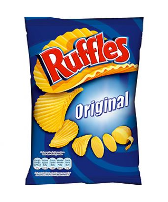 Ruffles patatas fritas sabor original