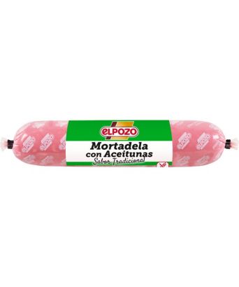 Mortadella with olives El Pozo 300 gr.