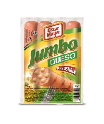 Hot Dog Jumbo Cheesse Oscar Mayer 4 ud.