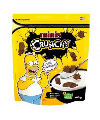 Schokoladen minis Crunchy The Simpsons Arluy 400 gr.