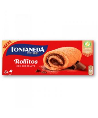 Rollitos de chocolate Fontaneda 150 gr.