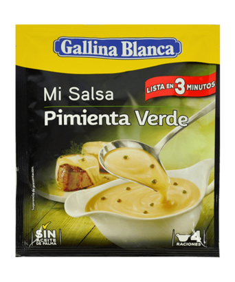 Gallina Blanca green pepper sauce 50 gr