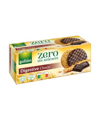 Biscuits Digestive chocolate Zero Gullón 270 gr.