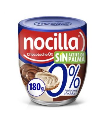 La Crème de cacao Nocilla Chocoleche 0% sucres 180 gr.