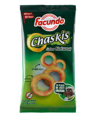 Chaskis natural flavor Facundo 100 gr.